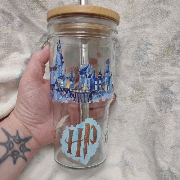 Harry Potter 22 oz glass tumbler - Picture 5 of 8